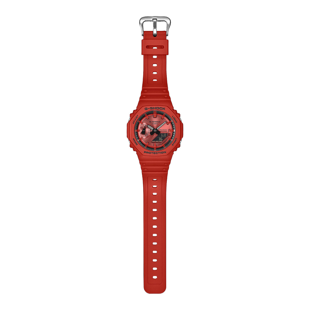 G-SHOCK Casual Digital Men Watch GA-2100RRB-4ADR