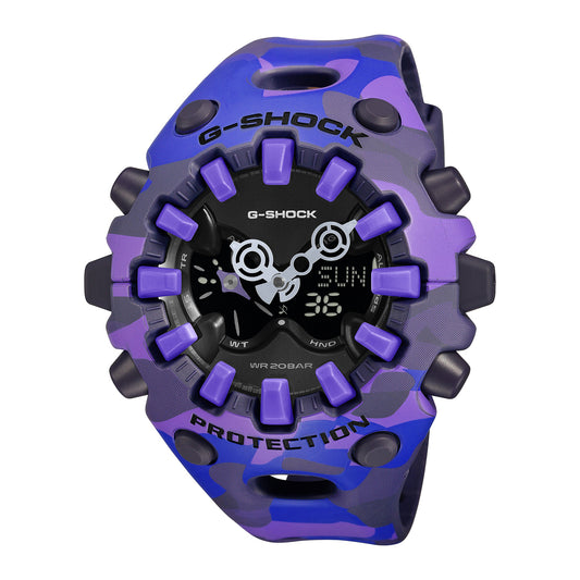 ساعة G-SHOCK من سلسلة Bold Camo ذات اللون المموه، طراز GA-V01CMG-6ADR