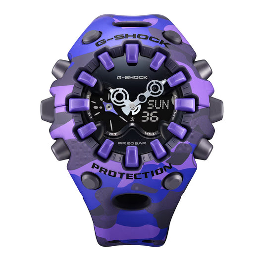 ساعة G-SHOCK من سلسلة Bold Camo ذات اللون المموه، طراز GA-V01CMG-6ADR