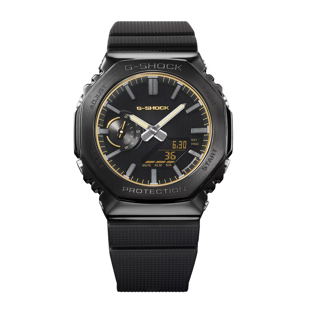 G-SHOCK G-Steel Luxe Black Series Men Watch GM-2100LXB-1A9DR