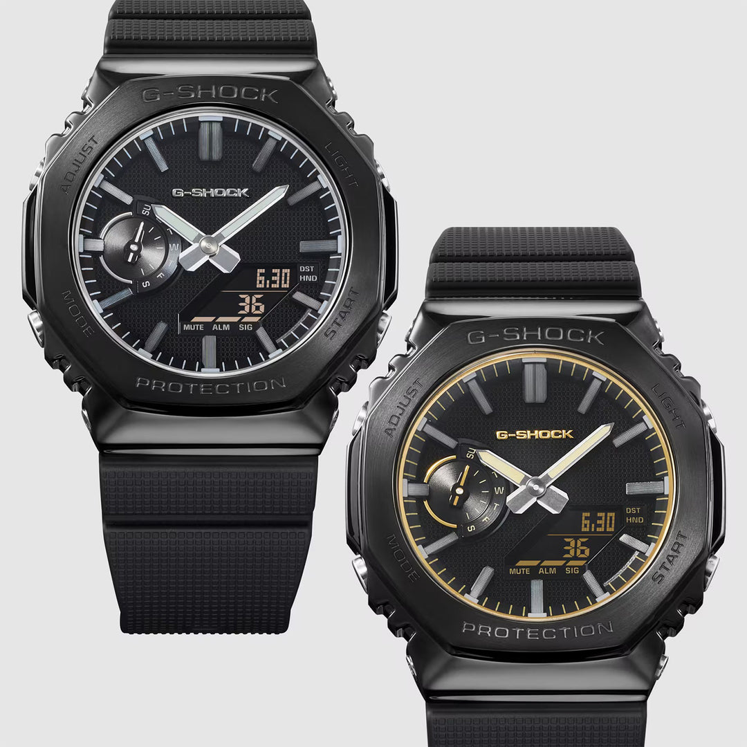 G-SHOCK G-Steel Luxe Black Series Men Watch GM-2100LXB-1ADR