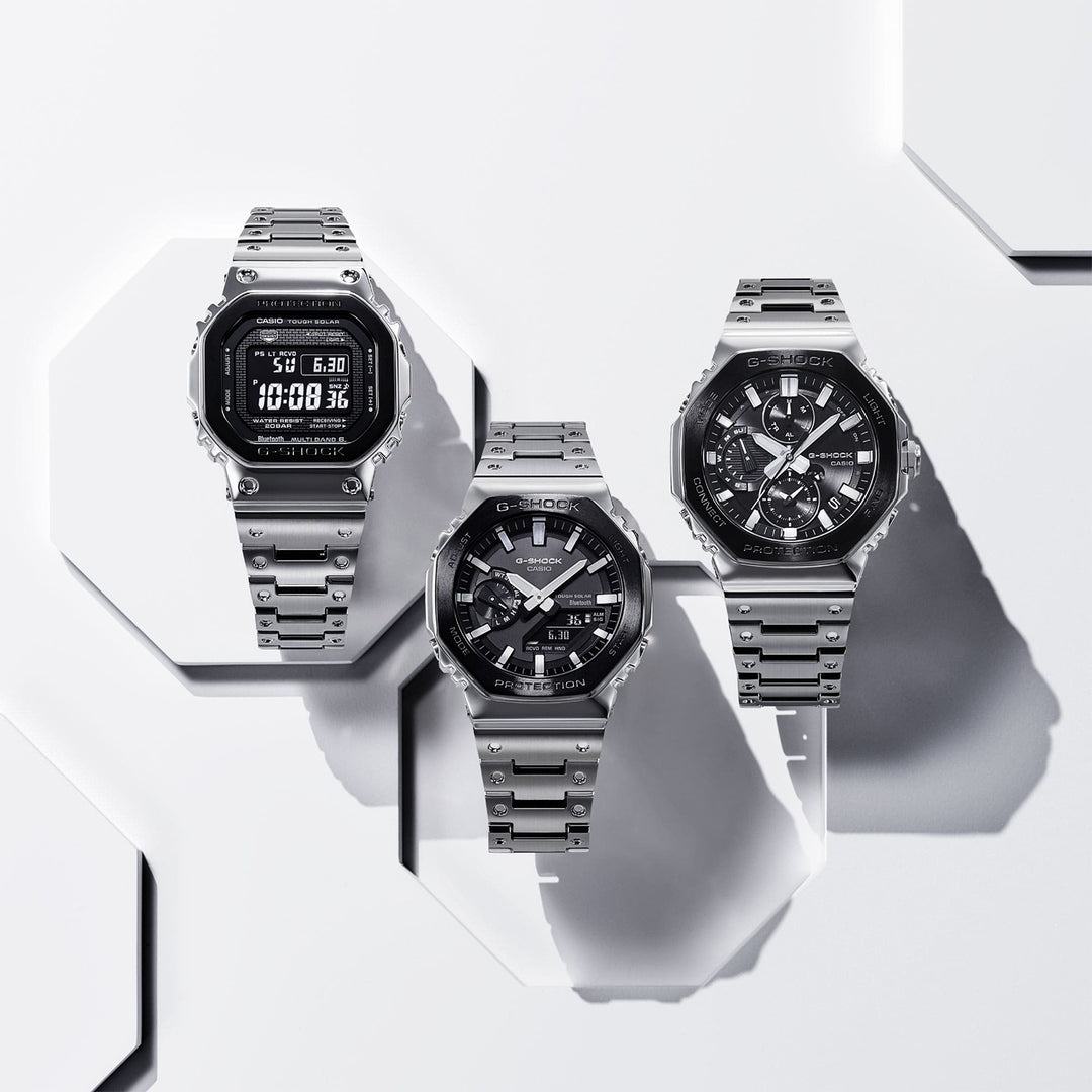G-SHOCK Men Full Metal Watch GMC-B2100BT-1ADR
