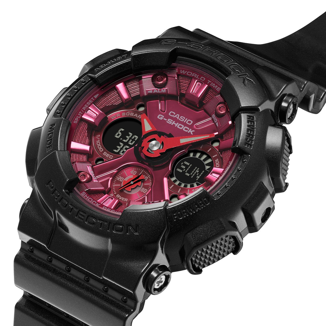 G-Shock Women's Casual Watch GMA-S120RB-1ADR