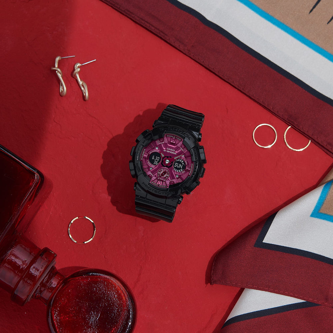 G-Shock Women's Casual Watch GMA-S120RB-1ADR