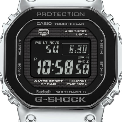 ساعة جي-شوك فول ميتال للرجال GMW-B5000BT-1DR