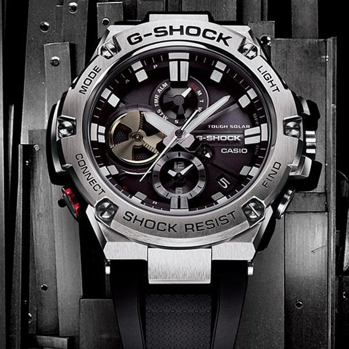 Shop Casio G-Shock Men's Analog Watch GST-B100-1ADR - The Watch