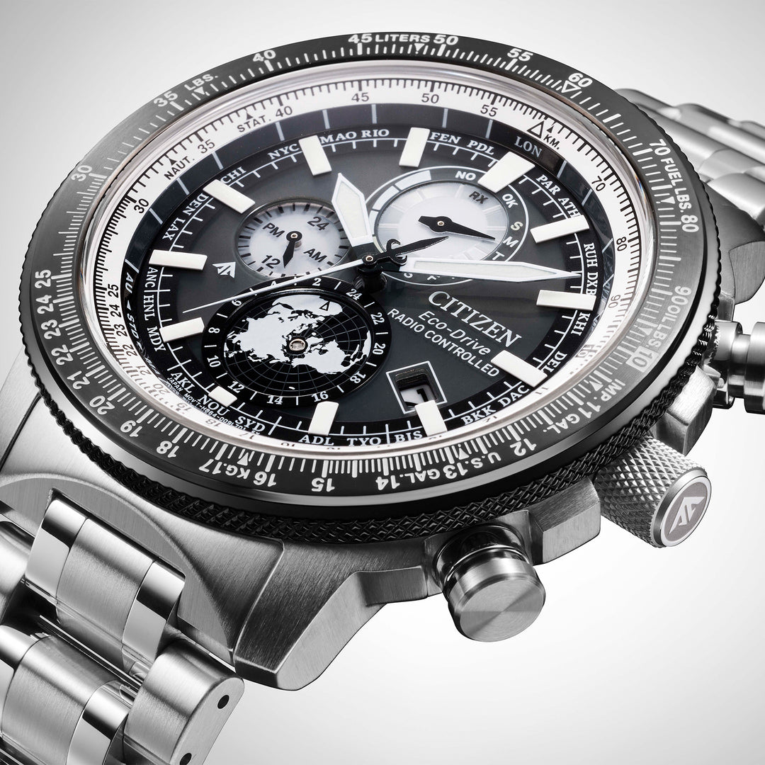 Citizen Gents Eco-Drive Promaster Sky Geo Trekker Radio Controlled Watch