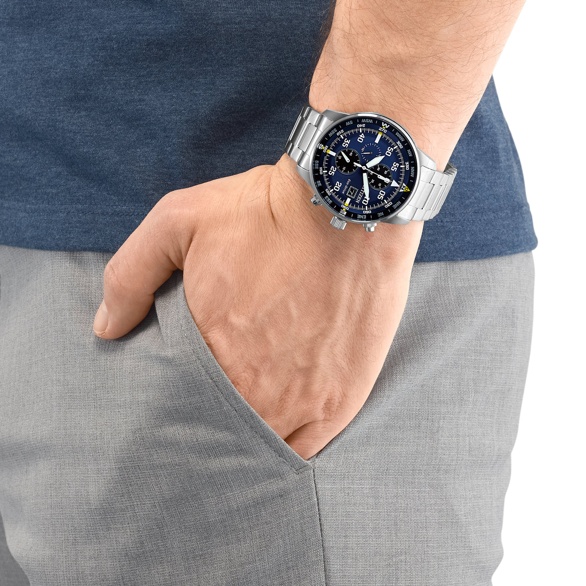Citizen Eco-Drive Chronograph Watch