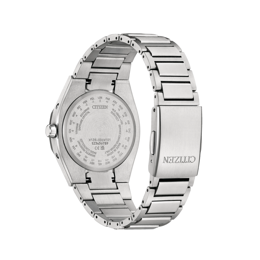 CITIZEN GENTS ECO-DRIVE GLOBAL RADIO CON