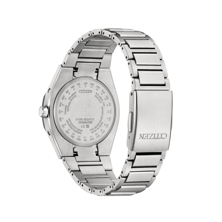 CITIZEN GENTS ECO-DRIVE GLOBAL RADIO CON
