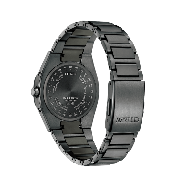 CITIZEN GENTS ECO-DRIVE GLOBAL RADIO CON