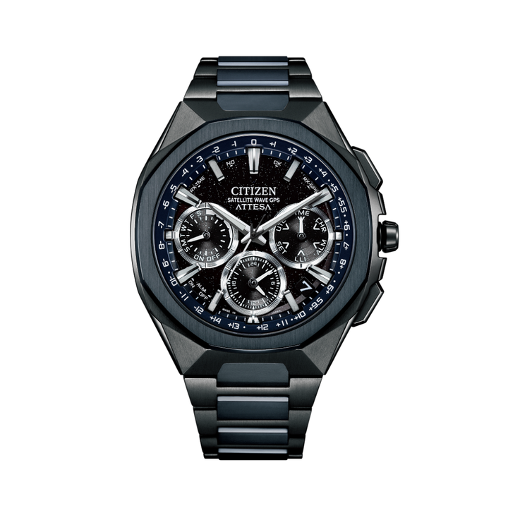 CITIZEN GENTS ECO-DRIVE ATTESA BLUE UNIV