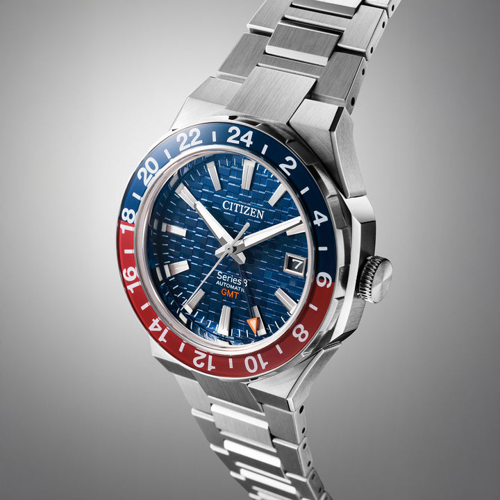 Citizen Gents Mechanical Series 8 GMT  Watch
