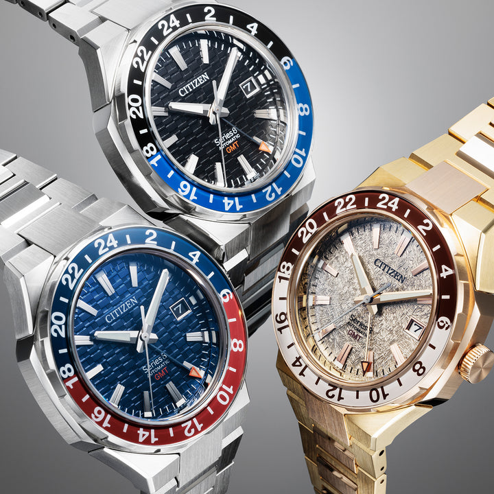 Citizen Gents Mechanical Series 8 GMT  Watch