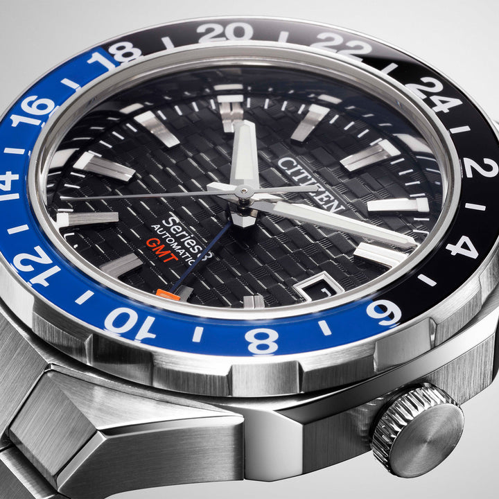Citizen Gents Mechanical Series 8 GMT  Watch
