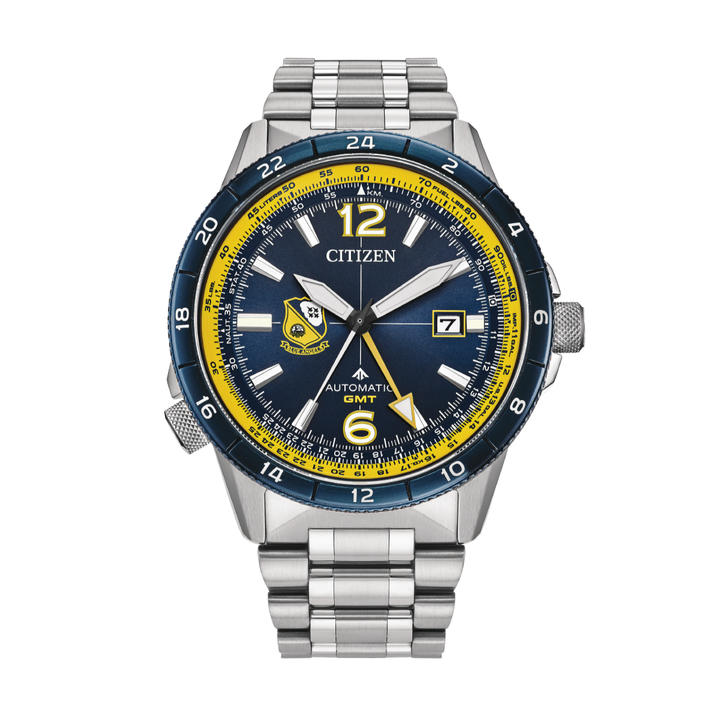 CITIZEN GENTS MECHANICAL SERIES 8 GMT