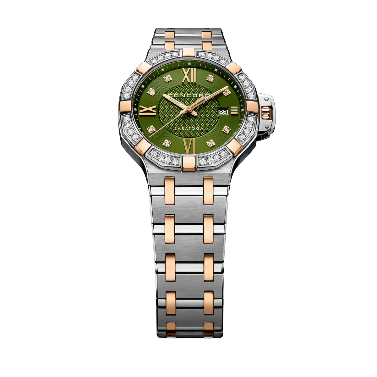 Concord Ladies Watch Silver Tone Case Quartz