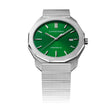 Concord Mens Watch Silver Tone Case Quartz