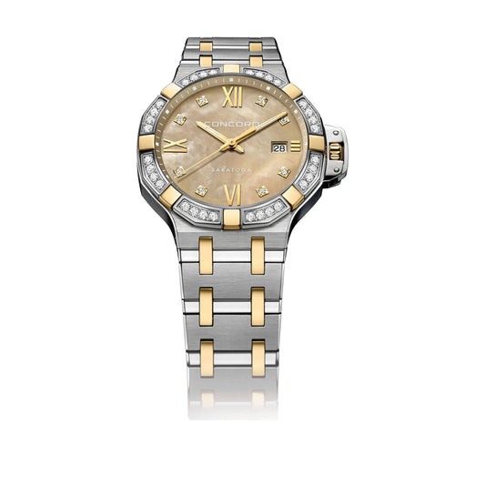 Concord Ladies Watch Silver Tone Case Quartz