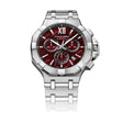 Concord Mens Watch Silver Tone Case Quartz