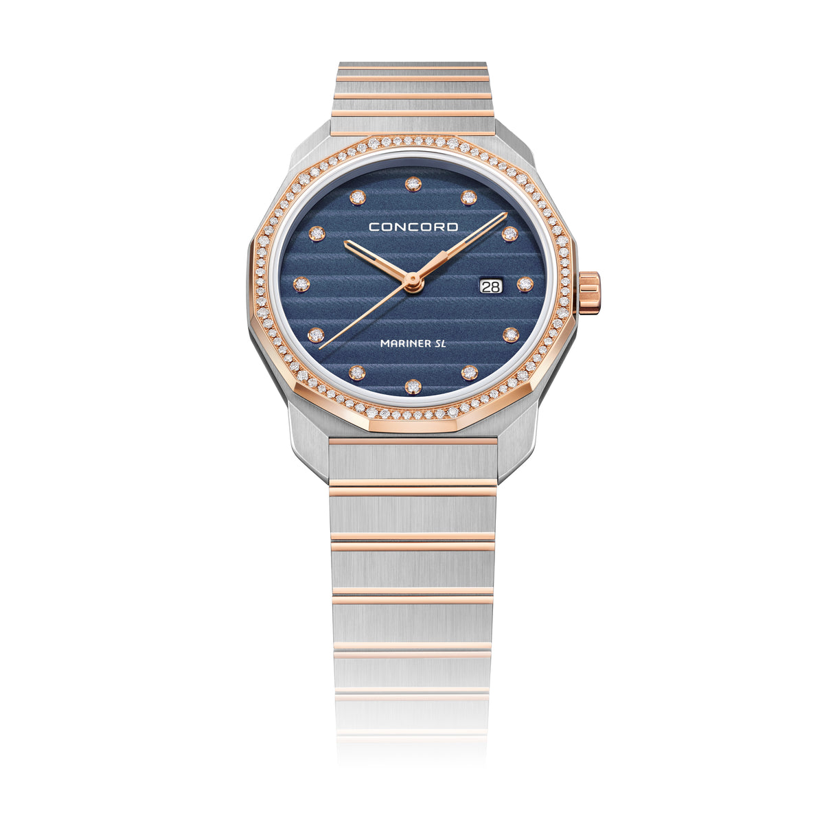 Concord Ladies Watch Silver Tone Case Quartz