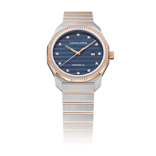 Concord Ladies Watch Silver Tone Case Quartz