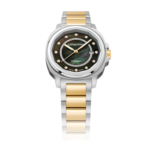 Concord Ladies Watch Silver Tone Case Quartz