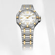 Concord Women's Silver & Gold Tone Case White Dial Quartz Watch