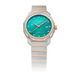 Concord Women's 2 Tone Case Petroleum Mop Dial Dia Bezel 0.30ct Quartz Watch