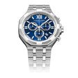Concord Men's Silver Tone Case Blue Dial Quartz Watch