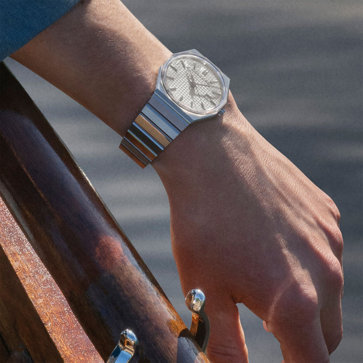 Concord Men's Silver Tone Rhodium Dial Quartz Watch