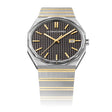 Concord Men's Silver Tone Anthracite Dial Quartz Watch