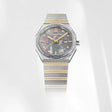 Concord Women's Silver & Gold Tone Case Grey MOP Dial 0.052ct Dia. Quartz Watch