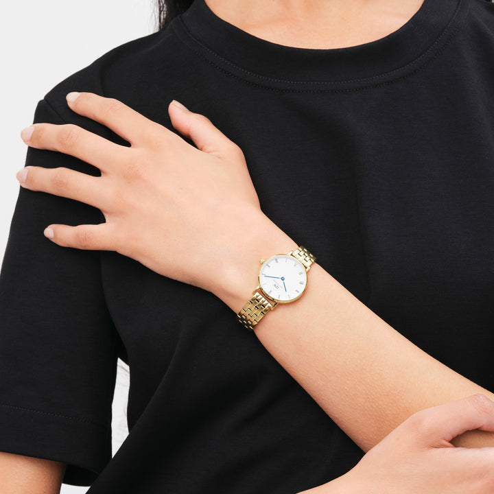 Daniel Wellington Ladies Watch Gold Tone Case Quartz