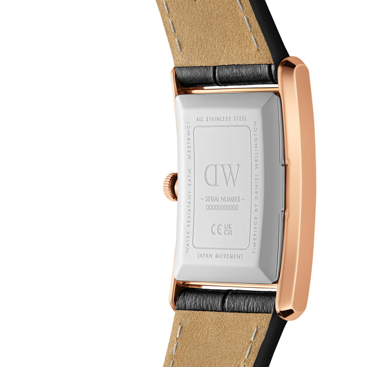 Daniel Wellington Mens Watch Rose Gold Tone Case Quartz