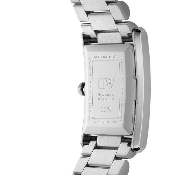 Daniel Wellington Mens Watch Silver Tone Case Quartz