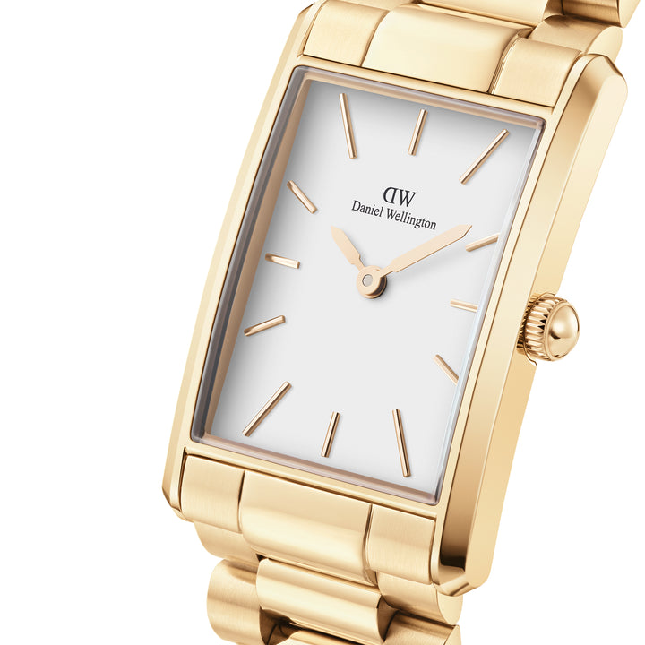 Daniel Wellington Mens Watch Gold Tone Case Quartz