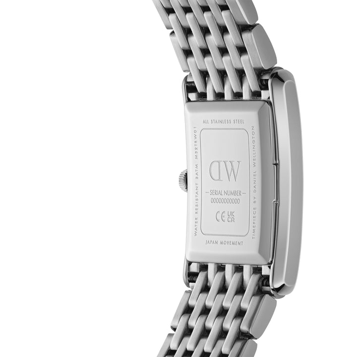 Daniel Wellington Ladies Watch Silver Tone Case Quartz