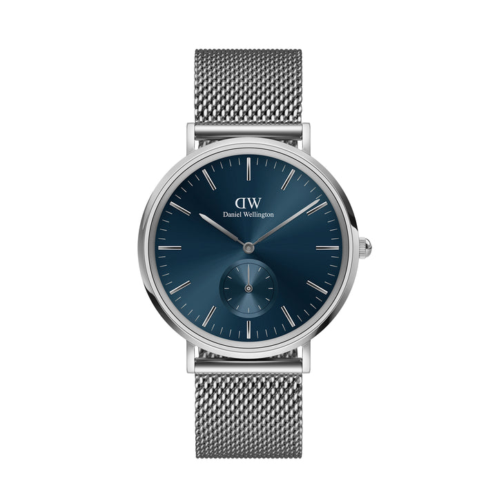 Daniel Wellington Mens Watch Silver Tone Case Quartz