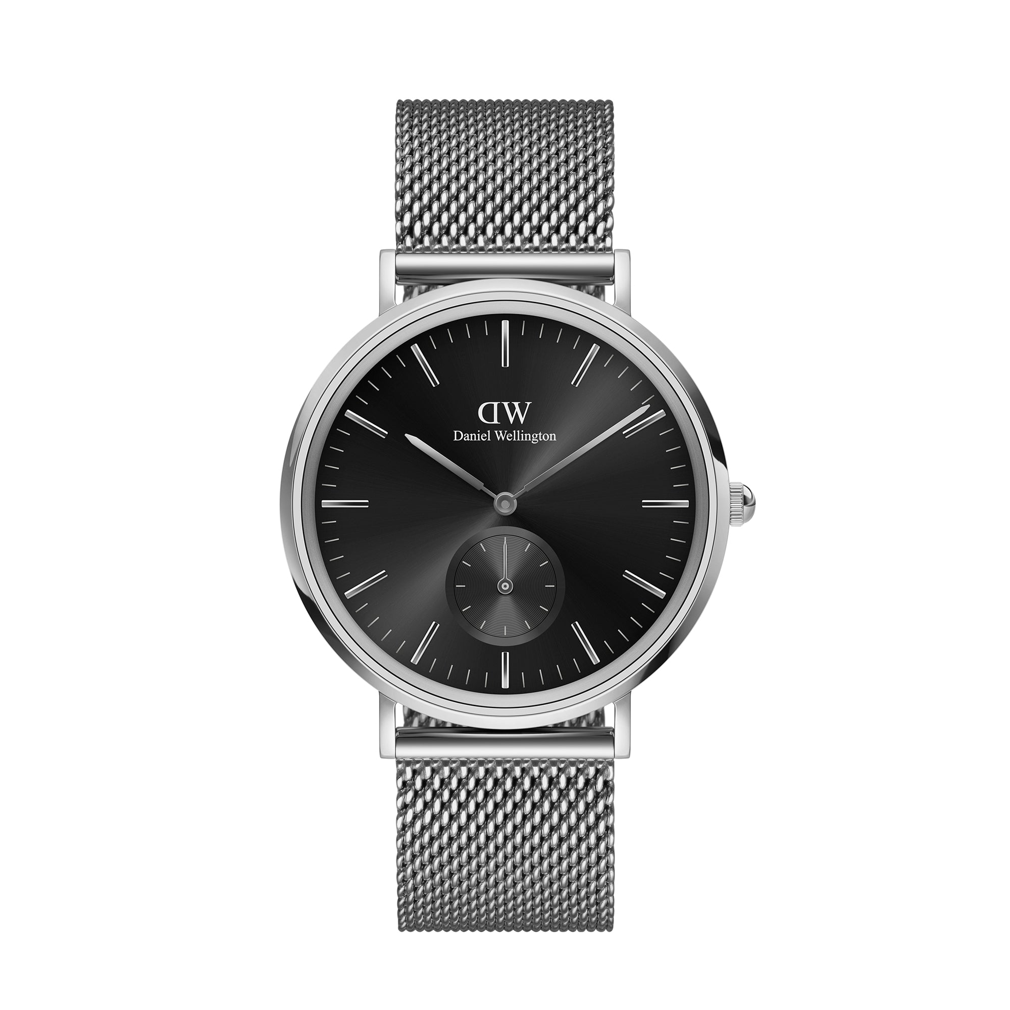 Daniel wellington black and silver hotsell