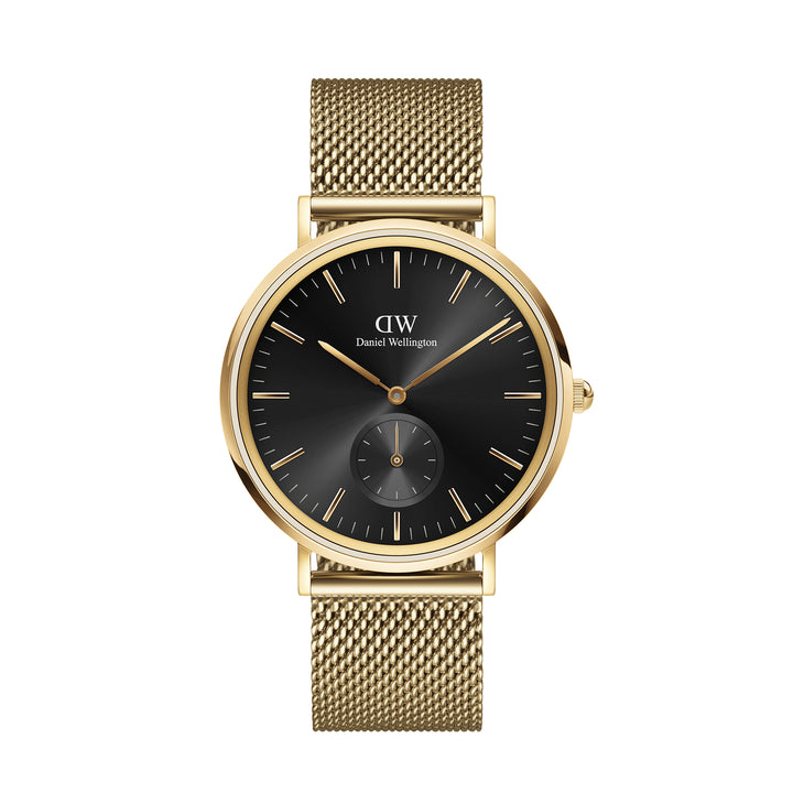 Daniel Wellington Mens Watch Gold Tone Case Quartz