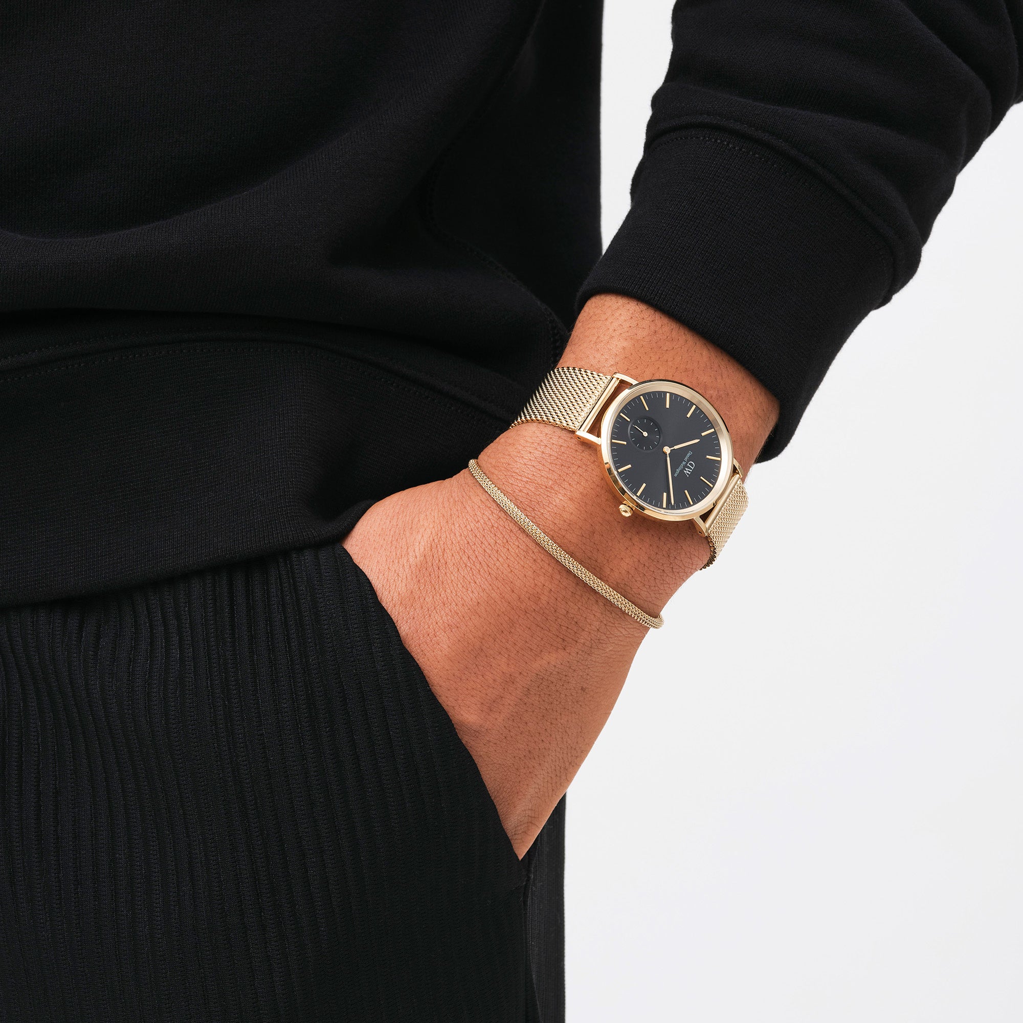 Daniel Wellington Mens Watch Gold Tone Case Quartz – The Watch House