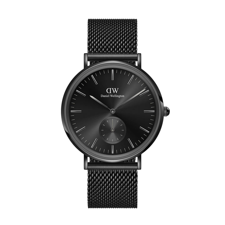 Daniel Wellington Mens Watch Black Tone Case Quartz