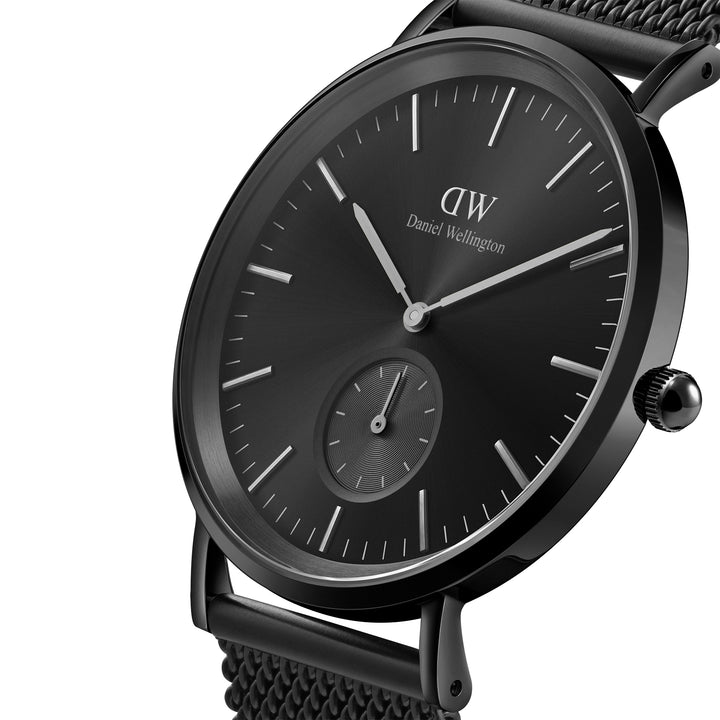 Daniel Wellington Mens Watch Black Tone Case Quartz