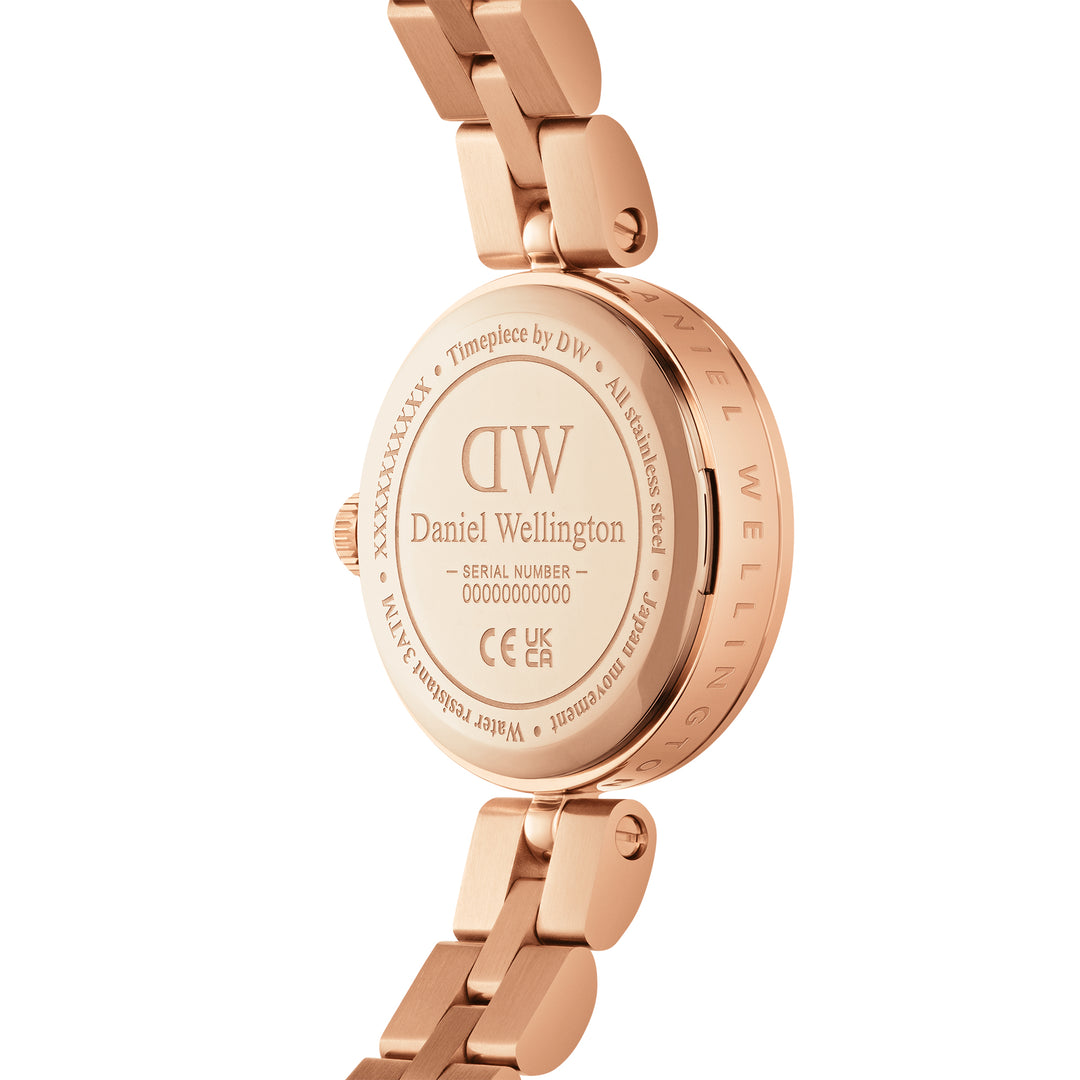 Daniel Wellington Ladies Watch Rose Gold Tone Case Quartz