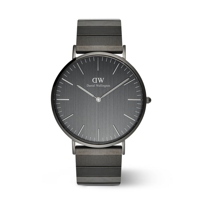 Daniel Wellington Men'sWatch Grey Dial Grey Tone Case Quartz