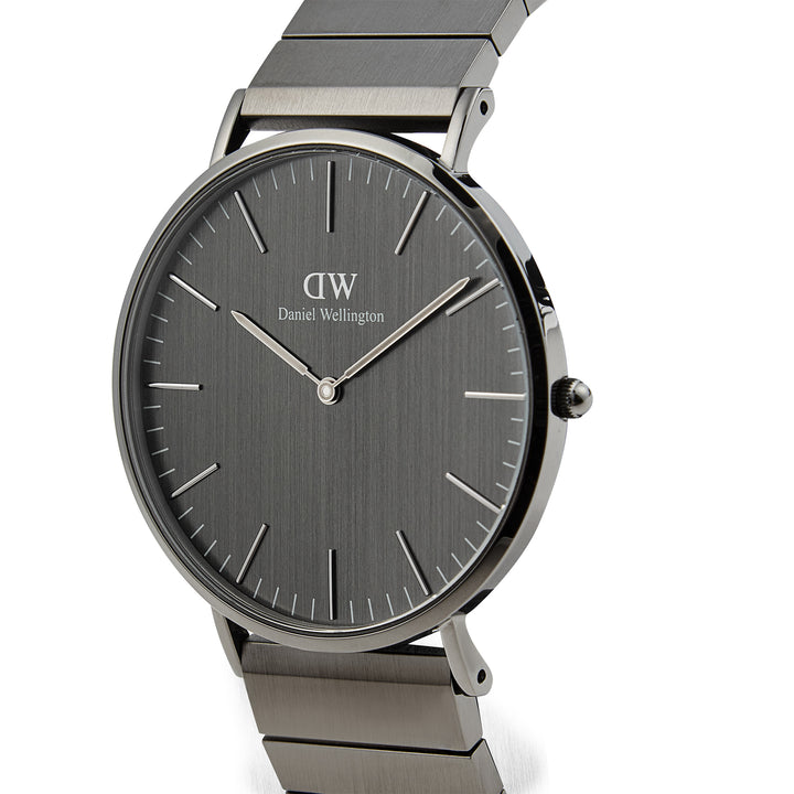 Daniel Wellington Men'sWatch Grey Dial Grey Tone Case Quartz