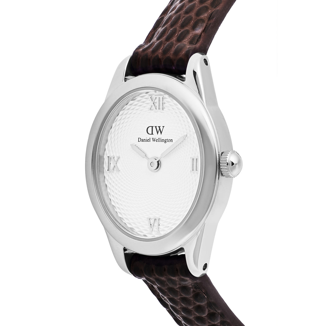Daniel Wellington  Ladies Watch White Dial Silver Tone Case Quartz