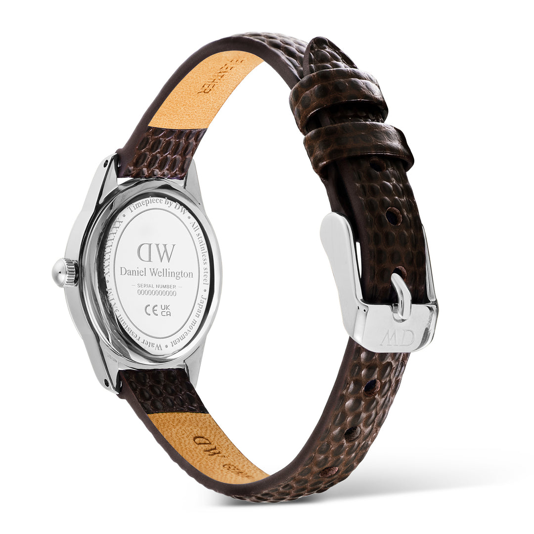 Daniel Wellington  Ladies Watch White Dial Silver Tone Case Quartz