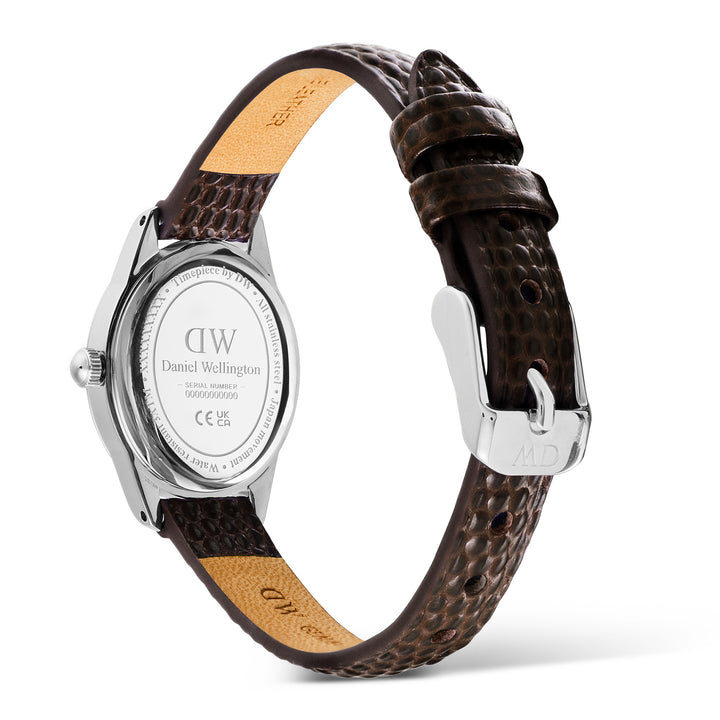 Daniel Wellington  Ladies Watch White Dial Silver Tone Case Quartz